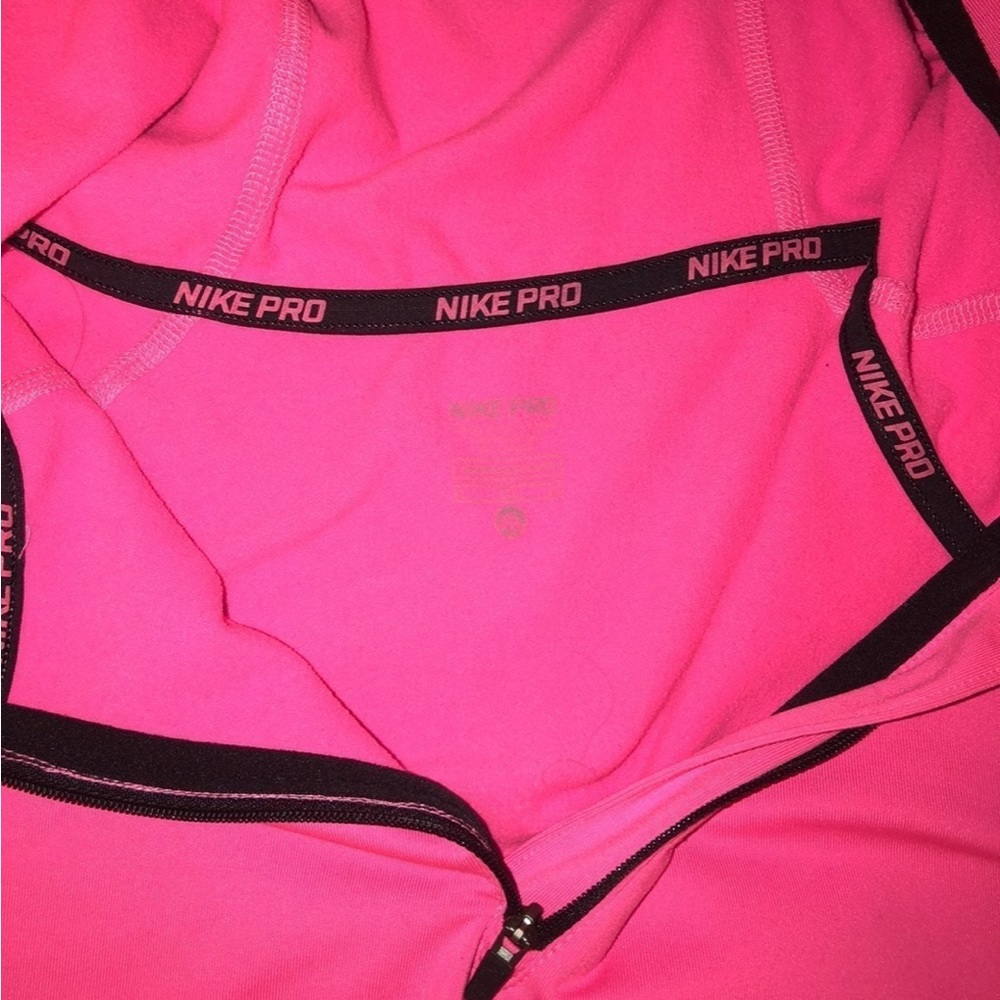 Nike Girls 1/4 zip hoodie - Picture 3 of 6